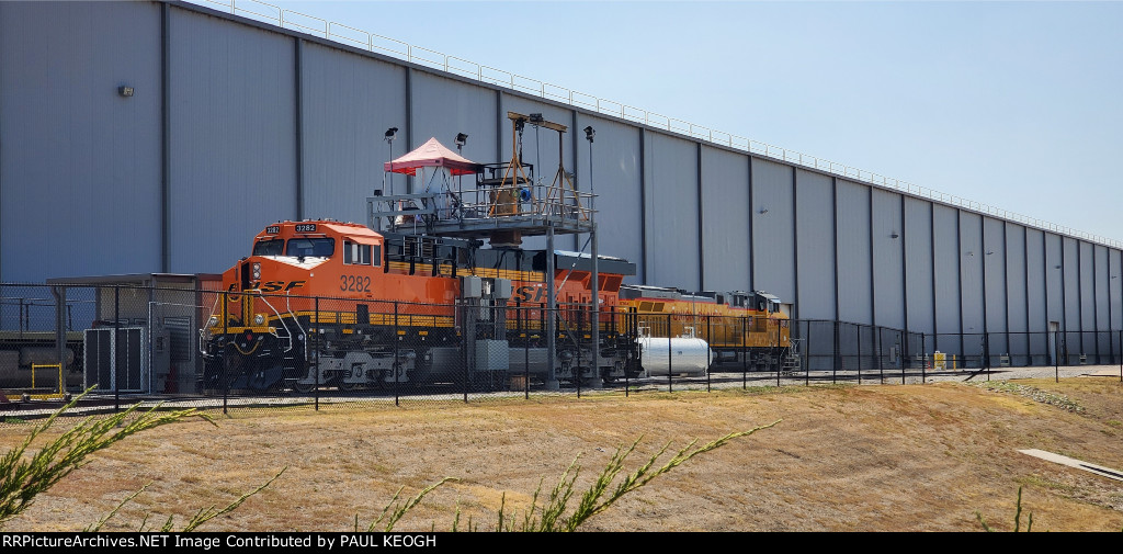 First ES44ACH Tier 4 Credit For The BNSF Railway 2023 Locomotive Order.